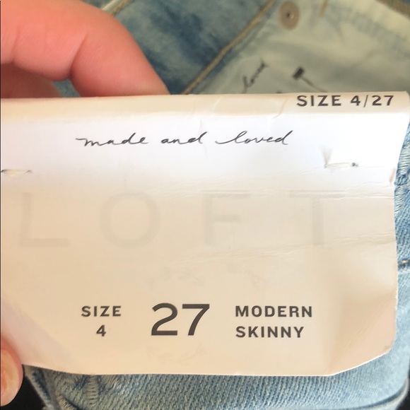 Loft jeans! - Picture 3 of 8